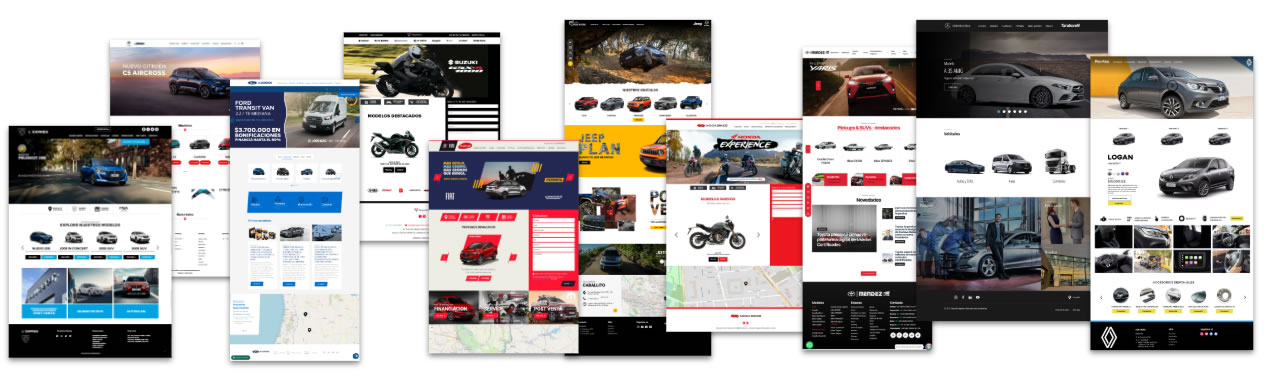sitios web